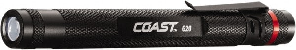 Coast Cutlery TT7817CP Handheld Flashlight: LED, 10 hr Max Run Time, AAA battery 