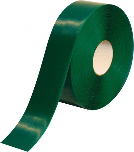 PRO-SAFE PRO-3RG Floor & Aisle Marking Tape: 3" Wide, 100 Long, 50 mil Thick, Polyvinylchloride 