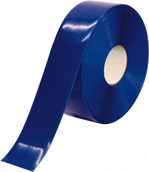 PRO-SAFE PRO-3RB Floor & Aisle Marking Tape: 3" Wide, 100 Long, 50 mil Thick, Polyvinylchloride 