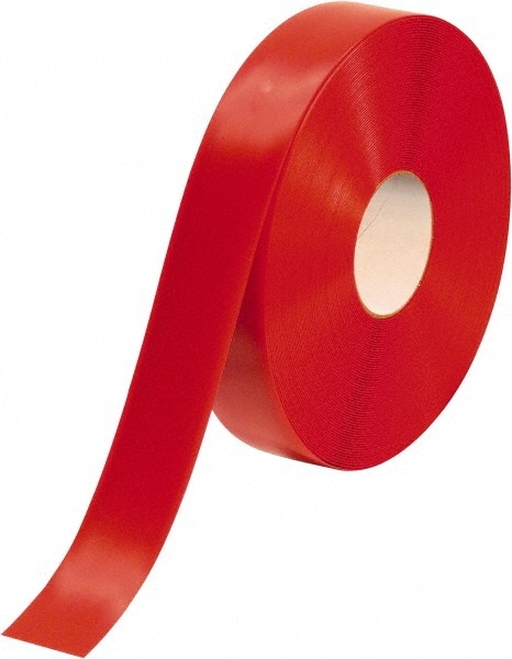 PRO-SAFE PRO-2RR Floor & Aisle Marking Tape: 2" Wide, 100 Long, 50 mil Thick, Polyvinylchloride Image