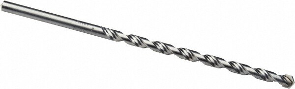 1/8" Diam, Straight Shank, Carbide-Tipped Rotary & Hammer Drill Bit