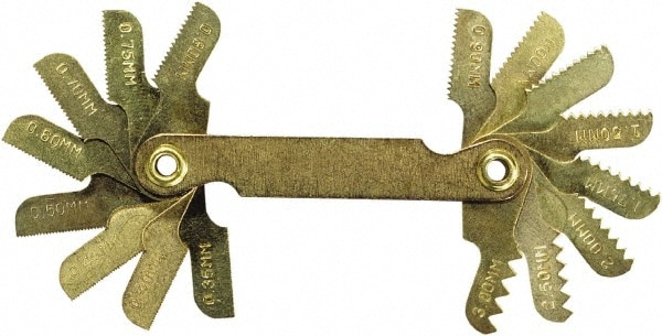 18 Leaf Screw Pitch Gage