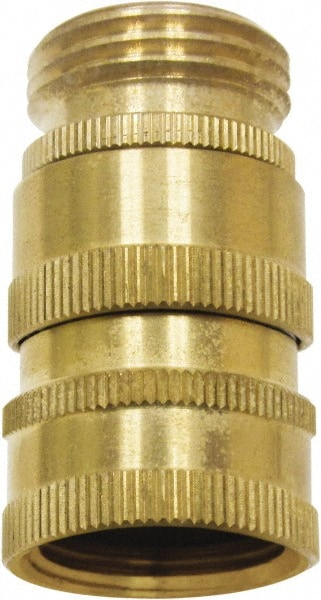 Dixon Valve & Coupling - Garden Hose Fitting: 0.75″ Hose, Short Shank  Male/Female Set, 3/4″ NH, Brass - 48765929 - MSC Industrial Supply