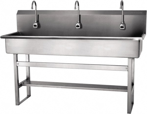 Just Manufacturing - Portable Sink: Stainless Steel - 26036178 - MSC  Industrial Supply