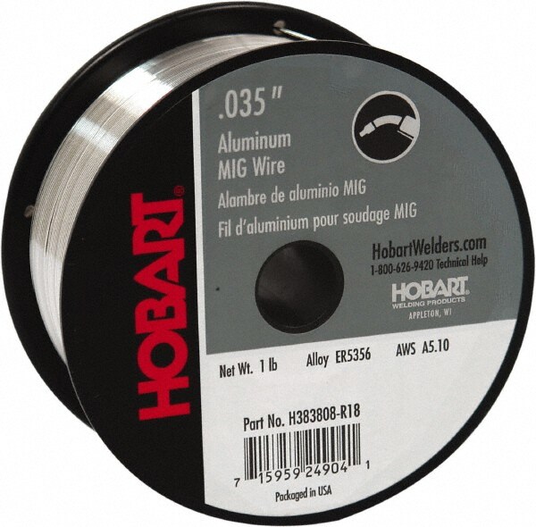 MIG Welding Wire: 0.035" Dia, Aluminum