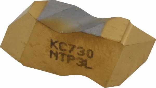 Kennametal 1112955 Threading Insert:3 Size, NTP Style, KC730 Grade, C2, C3 & C4 Grade, Solid Carbide Image