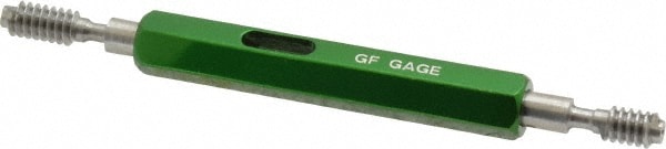 GF Gage W0190242BS Plug Thread Gage: #10-24 Thread, 2B Class, Double End, Go & No Go Image