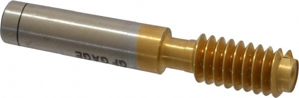 Plug Thread Gage: 1/4-20 Thread, 2B & 3B Class, Single End, Go