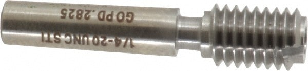 GF Gage H025020GK 1/4-20 Thread, Steel, Screw Thread Insert (STI) Class 2B/3B, Plug Thread Insert Go Gage Image