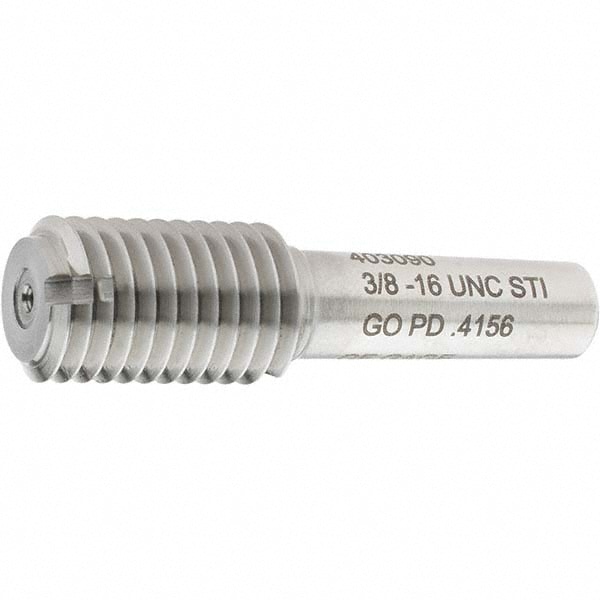 GF Gage H037516GK 3/8-16 Thread, Steel, Screw Thread Insert (STI) Class 2B/3B, Plug Thread Insert Go Gage Image