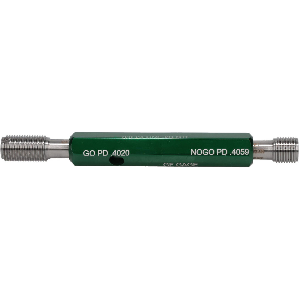 3/8-24 Thread, Steel, Screw Thread Insert (STI) Class 2B, Plug Thread Insert Go/No Go Gage
