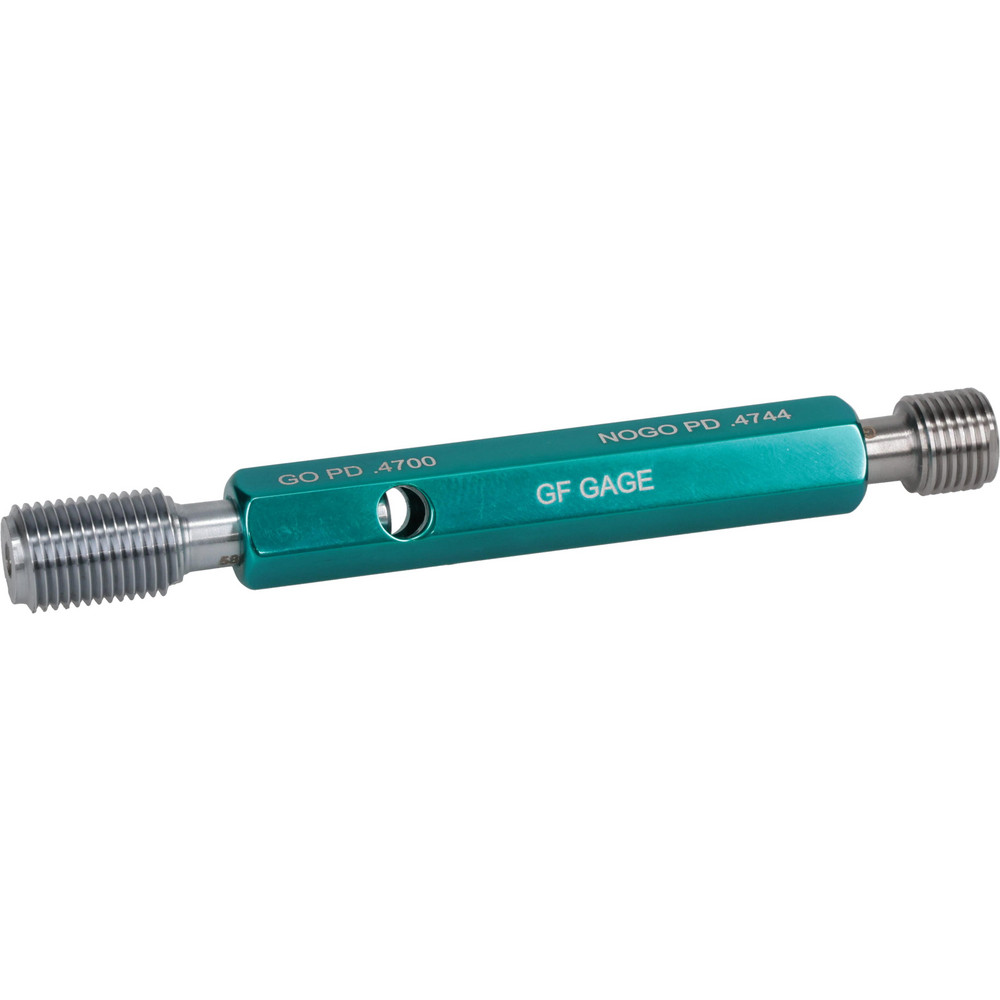 7/16-20 Thread, Steel, Screw Thread Insert (STI) Class 2B, Plug Thread Insert Go/No Go Gage