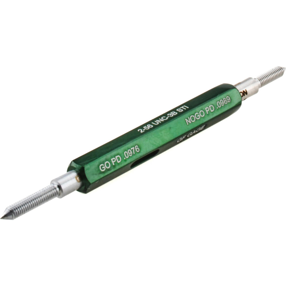 2-56 Thread, Steel, Screw Thread Insert (STI) Class 3B, Plug Thread Insert Go/No Go Gage