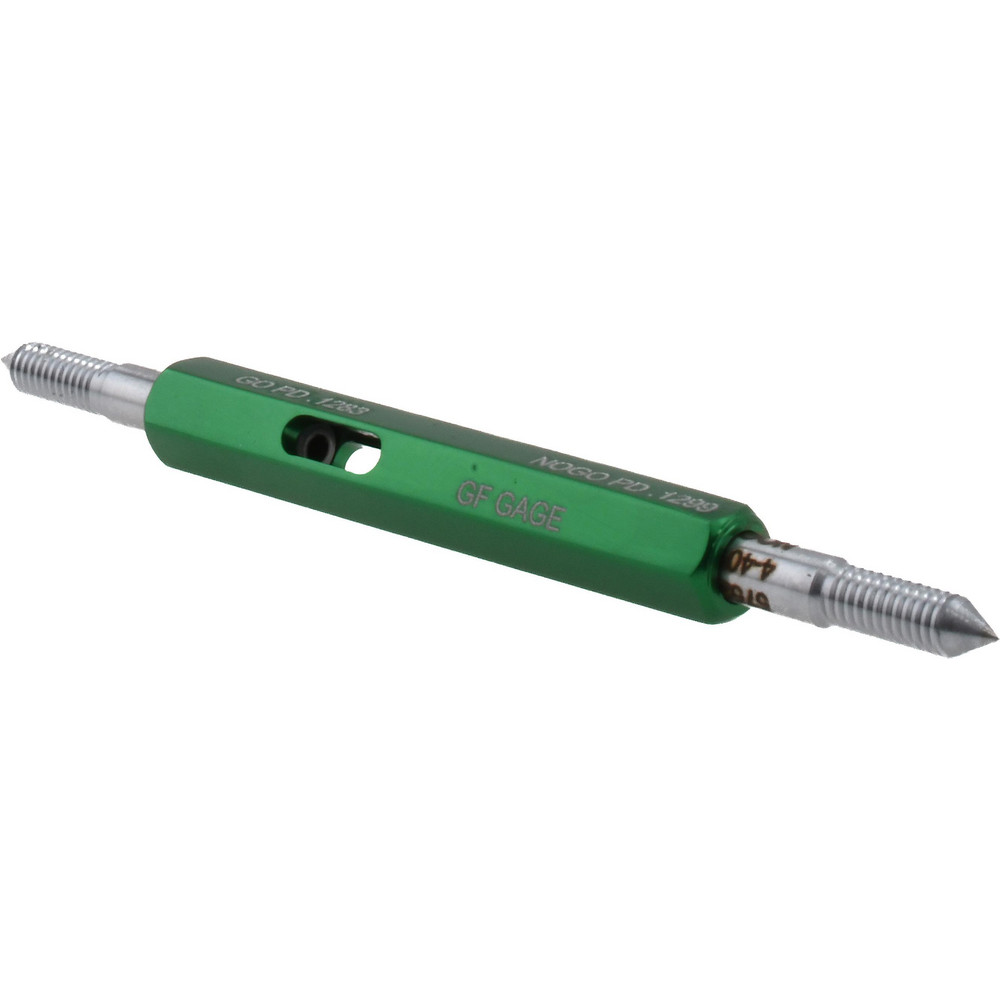 4-40 Thread, Steel, Screw Thread Insert (STI) Class 3B, Plug Thread Insert Go/No Go Gage