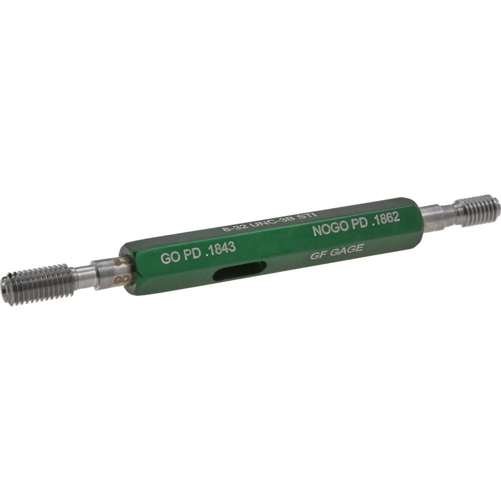 8-32 Thread, Steel, Screw Thread Insert (STI) Class 3B, Plug Thread Insert Go/No Go Gage