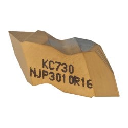 Kennametal 1114368 Threading Insert:3010 Size, NJP Style, KC730 Grade, C2, C3 & C4 Grade, Solid Carbide Image