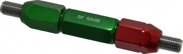 GF Gage V0375242BS Plug Thread Gage: 3/8-24 Thread, 2B Class, Double End, Go & No Go Image