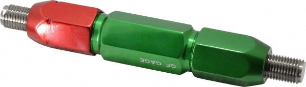 GF Gage V0437202BS Plug Thread Gage: 7/16-20 Thread, 2B Class, Double End, Go & No Go Image