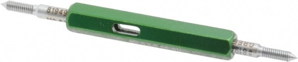 GF Gage W0250456HS Plug Thread Gage: M2.5x0.45 Thread, 6H Class, Double End, Go & No Go Image