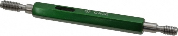 GF Gage W0601006HS Plug Thread Gage: M6x1.00 Thread, 6H Class, Double End, Go & No Go Image