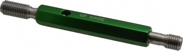 GF Gage W1001256HS Plug Thread Gage: M10x1.25 Thread, 6H Class, Double End, Go & No Go Image