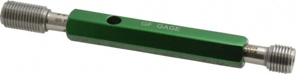 GF Gage W1201256HS Plug Thread Gage: M12x1.25 Thread, 6H Class, Double End, Go & No Go Image