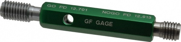 GF Gage W1402006HS Plug Thread Gage: M14x2.00 Thread, 6H Class, Double End, Go & No Go Image