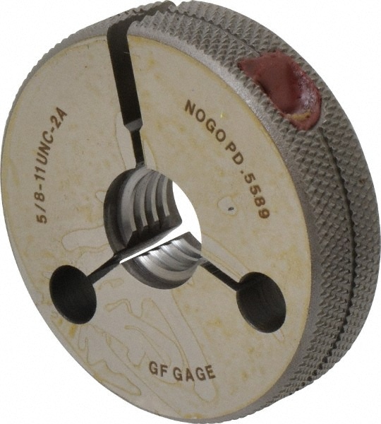 GF Gage R0625112ANK Threaded Ring Gage: 5/8-11 Thread, UNC, Class 2A, No Go Image