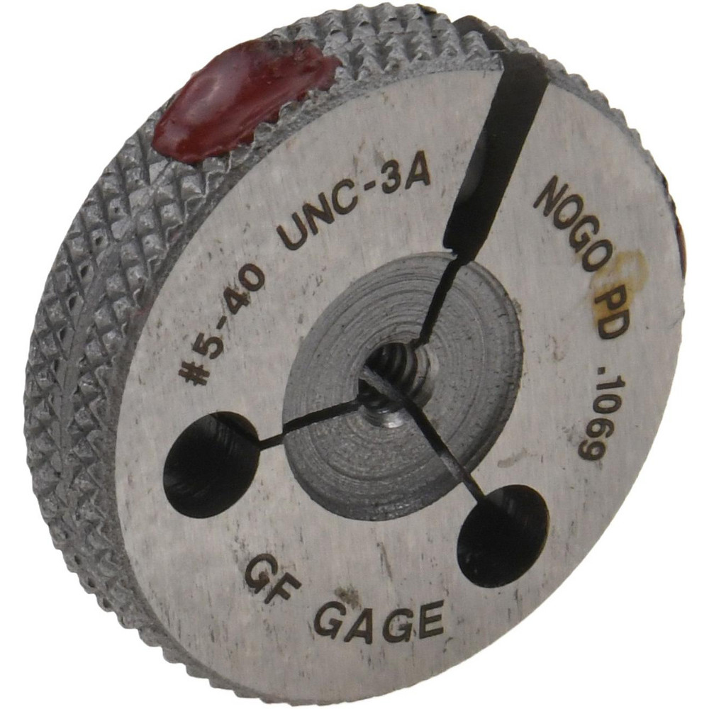 MSC Industrial  GF Gage Threaded Ring Gage 540 Thread UNC Class 3A No Go  Class 3A  Part R0125403ANK