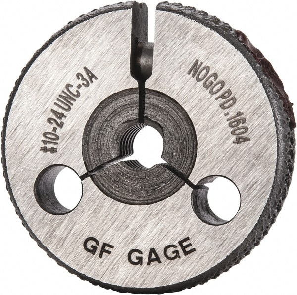 GF Gage R0190243ANK Threaded Ring Gage: #10-24 Thread, Class 3A, No Go Image