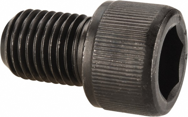 Value Collection 581519PR Hex Head Cap Screw: 7/16-20 x 5/8", Alloy Steel, Black Oxide Finish Image