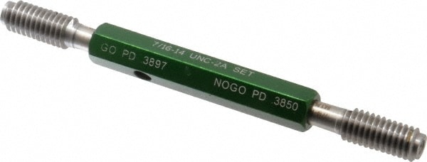 GF Gage S0437142AS Truncated Taperlock Gage: 7/16-14 UNC, Go & No Go Image