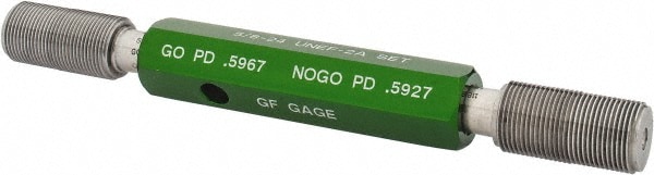 GF Gage S0625242AS Truncated Taperlock Gage: 5/8-24, Go & No Go Image