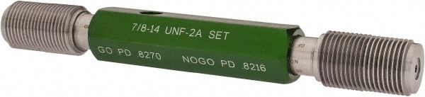 GF Gage S0875142AS Truncated Taperlock Gage: 7/8-14 UNF, Go & No Go Image