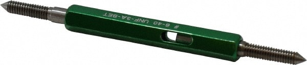 GF Gage S0138403AS Truncated Taperlock Gage: #6-40 UNF, Go & No Go Image