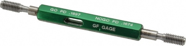 GF Gage S0190323AS Truncated Taperlock Gage: #10-32 UNF, Go & No Go Image