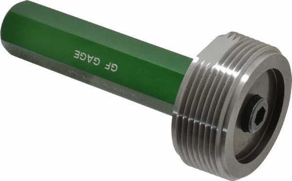 GF Gage P250008NSE Pipe Thread Plug Gage: Tapered, 2-1/2-8, Class L-1, Single End Image