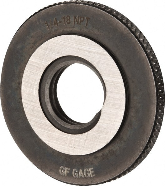 GF Gage T025018NK Threaded Pipe Ring: 1/4-18" NPT, Class L1 