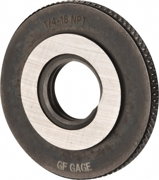 GF Gage T025018NK Threaded Pipe Ring: 1/4-18" NPT, Class L1 Image