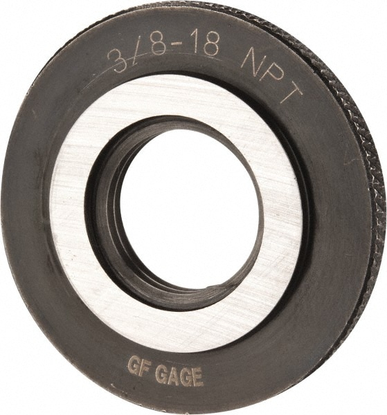 GF Gage T037518NK Threaded Pipe Ring: 3/8-18" NPT, Class L1 Image