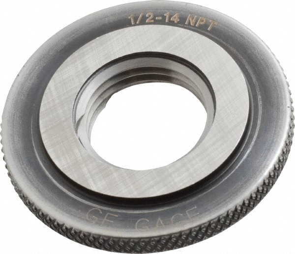 GF Gage T050014NK Threaded Pipe Ring: 1/2-14" NPT, Class L1 Image