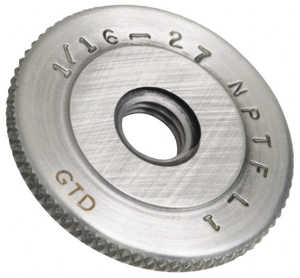 GF Gage T037518NL2K Threaded Pipe Ring: 3/8-18" NPTF, Class L2 