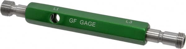 GF Gage P012527NLS Pipe Thread Plug Gage: Tapered, 1/8-27, Class L-1, Double End 