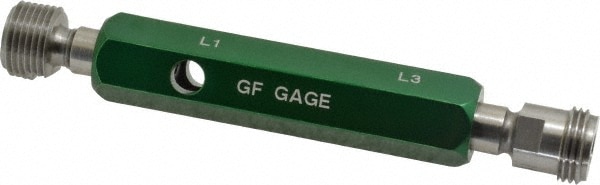 GF Gage P037518NLS Pipe Thread Plug Gage: Tapered, 3/8-18, Class L-1, Double End Image