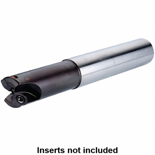 Kennametal Indexable HighFeed End Mill 1" Cut Dia, 1" Cylindrical