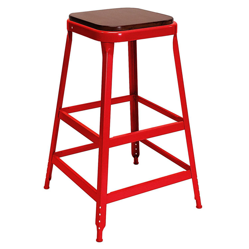 Lyon Stationary Stools: Seat Depth: 13 in; Seat Width: 13 in