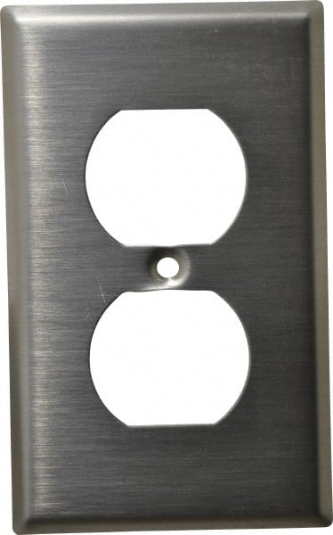 1 Gang, 4-1/2 Inch Long x 2-3/4 Inch Wide, Standard Outlet Wall Plate