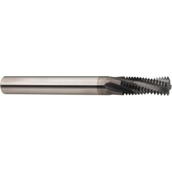 Niagara Cutter 17004525 Helical Flute Thread Mill: Internal & External, 3 Flute, 3/16" Shank Dia, Solid Carbide Image