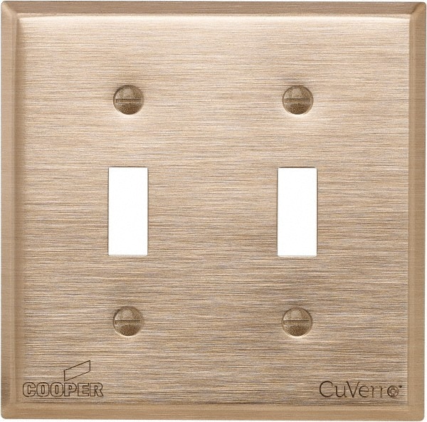 Cooper Wiring Devices 2 Gang 4 1 Inch Long Standard Switch Cooper Wiring Devices 2 Gang 4 1