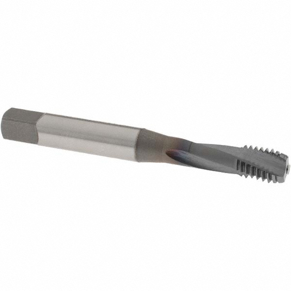 OSG 1705908 Spiral Flute Tap: M8 x 1.25, Metric Coarse, 3 Flute, Modified Bottoming, 6H Class of Fit, Powdered Metal, TICN Finish Image